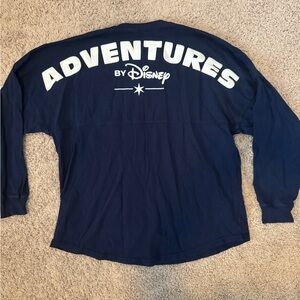 Disney Navy Adventure Long Sleeve Tee